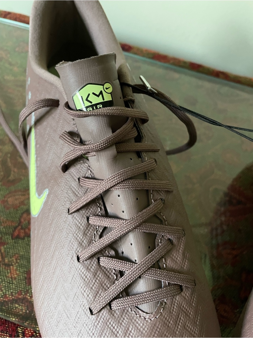 Nike Zoom Vapor 16 Academy Soccer Cleats — Plum and Silver Mens 9.5/ Womens 11 - Picture 6 of 6